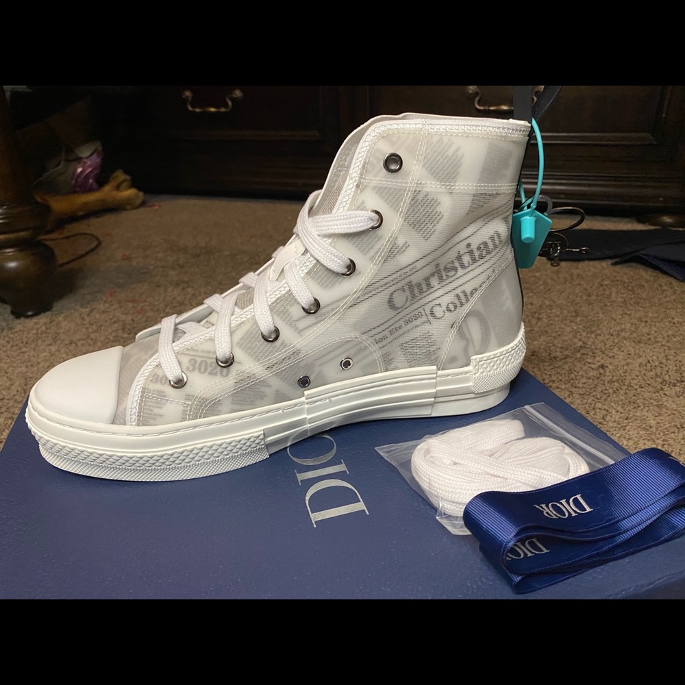 Dior B23 Hi Daniel Asham Newspaper - Picture 2 of 4